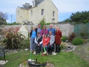 South Kintyre Ministers' fellowship visit to Gigha's Bible garden - June 2013