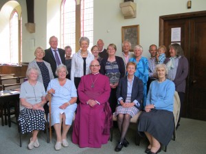Bishop's visit - July 2013